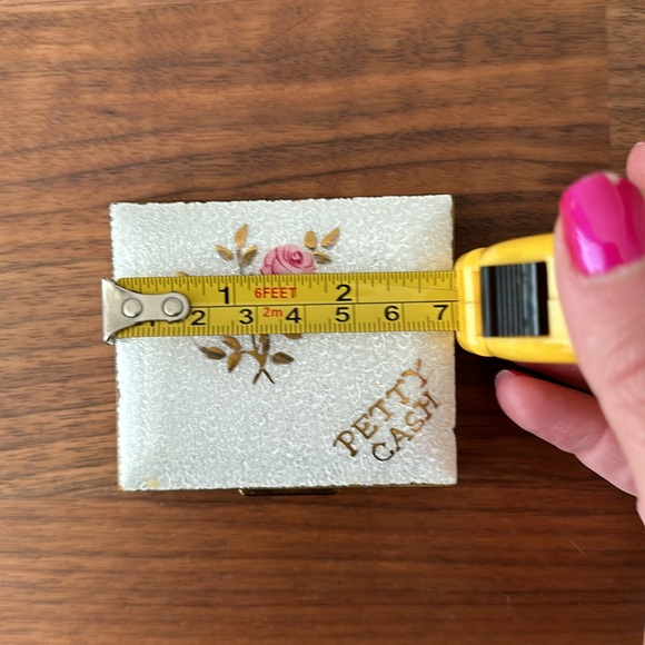 Vintage Guilloche Coin Purse Compact Enamel - Picture 7 of 7